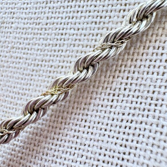 VTG Sterling Silver 925 Leopard Jasper Bezel Set Pendant Necklace 24" Length - Picture 5 of 15